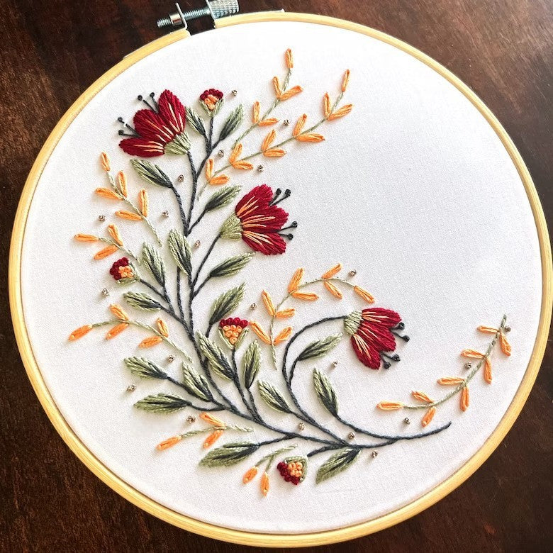 Flower Embroidery Material Package Decoration Ornaments