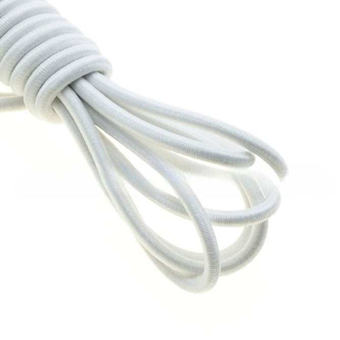 Round Elastic String Cuff Hem Drawstring