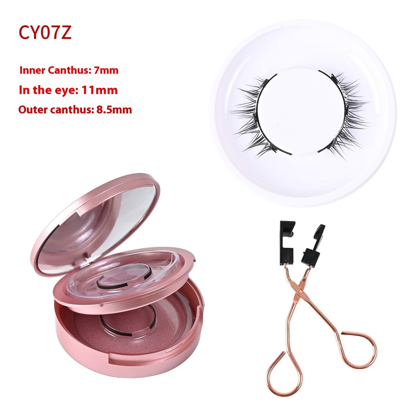 Magnetic Glue-free Three False Eyelashes Suit Collection Use Natural Simulation Long-lasting