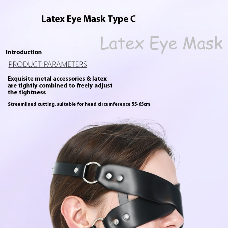 Latex Eye Mask Accessories Props