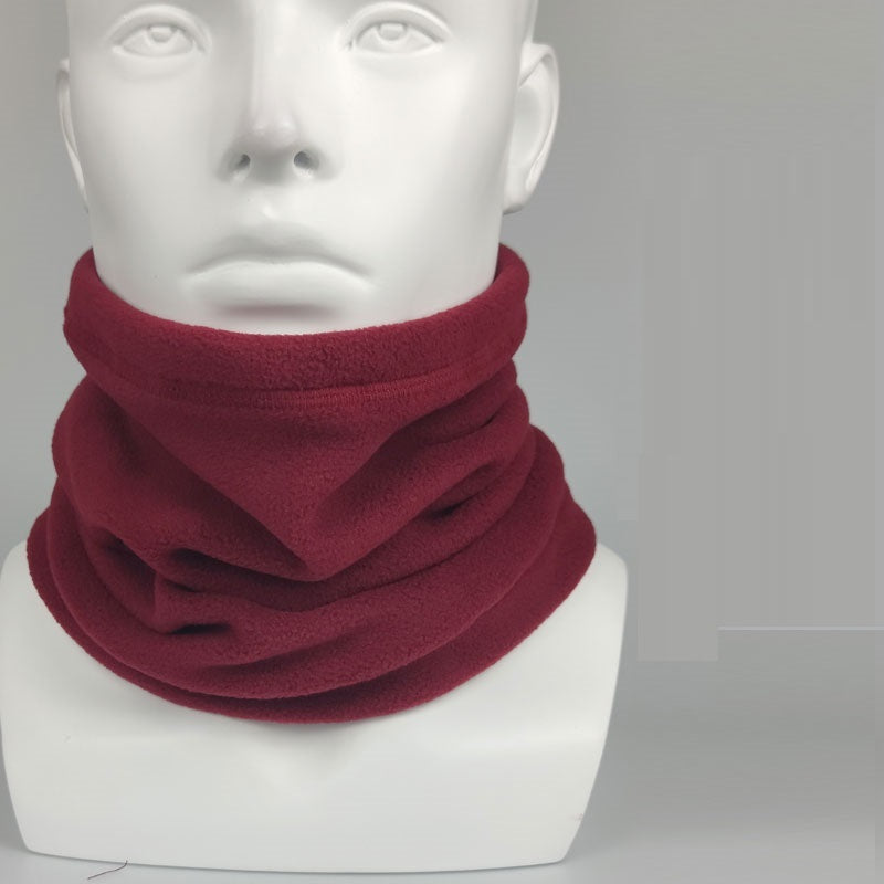 Riding Windproof Multi-function Neck Guard Plush Thickened Cold Proof And Thermal Insulation Pullover Mask
