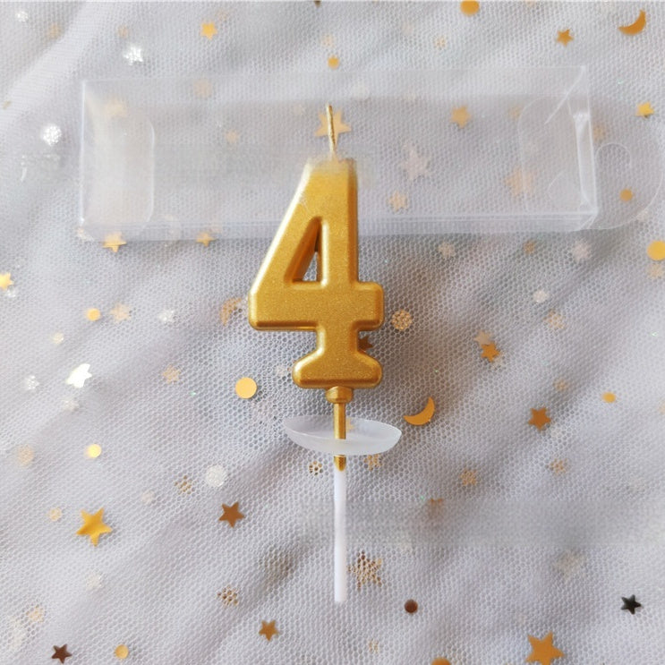 Digital Candle Birthday Cake Baking Decoration