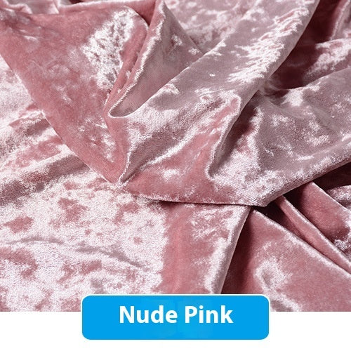 Multicolor Stretch Diamond Velvet Fabric Ice Flower Flannel