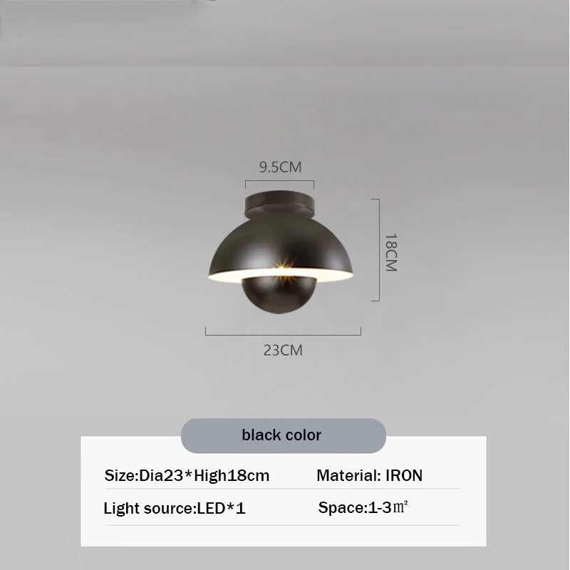 Bud Ceiling Lamp Corridor Aisle Decorative Led Iron Craft Wall Lamp