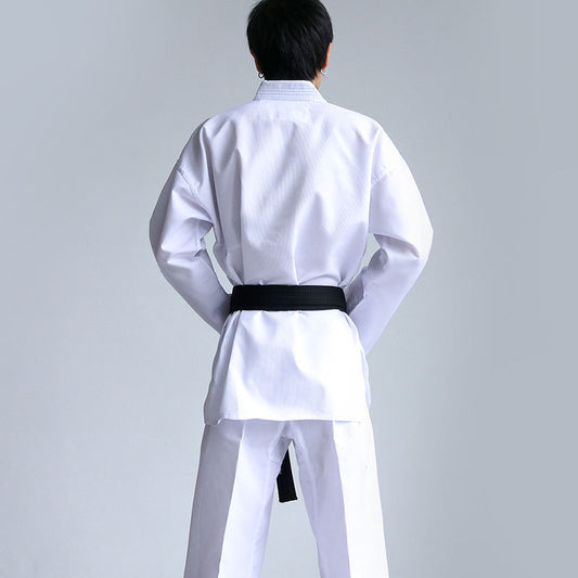 Boxing Uniform Taoist Robe Beginner Short Sleeve Training Clothes Clothing Embroidered