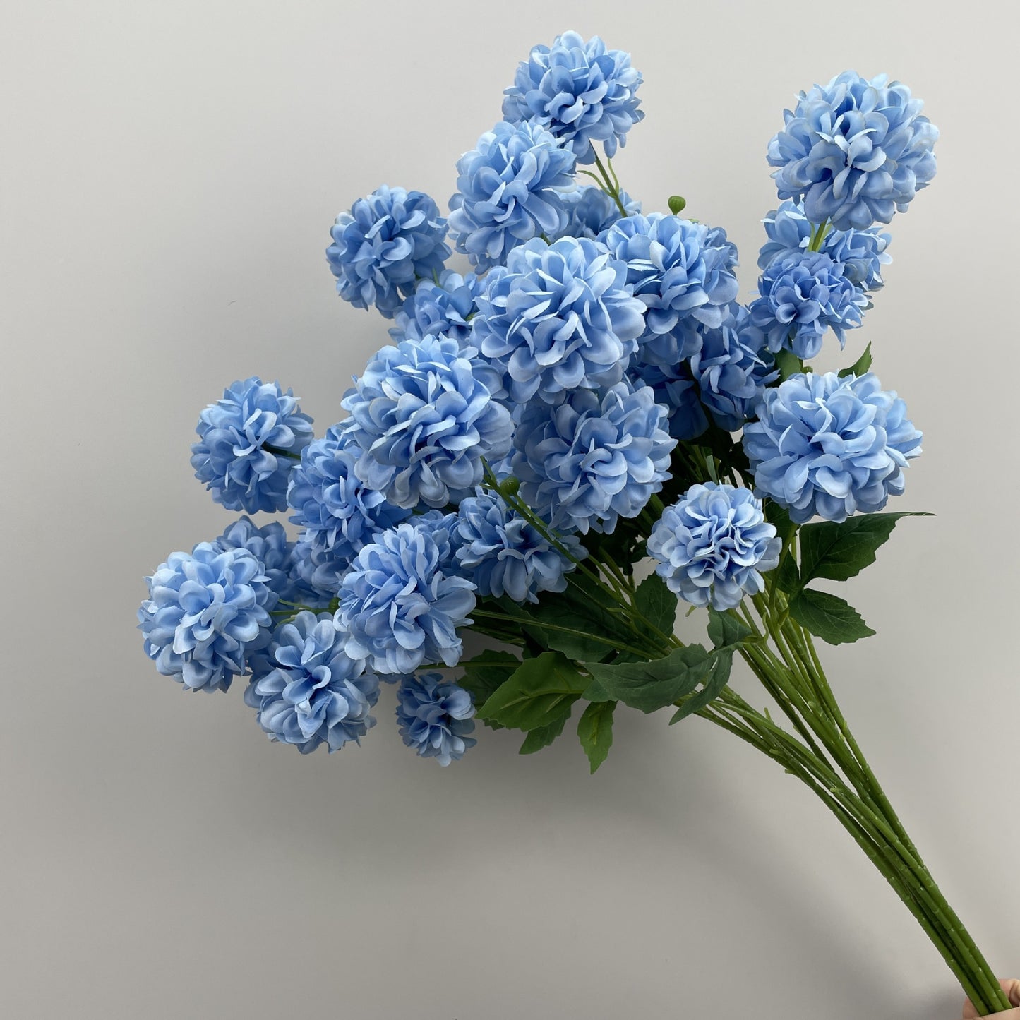 Decorative Flower Haze Blue Series Flower Material Rose