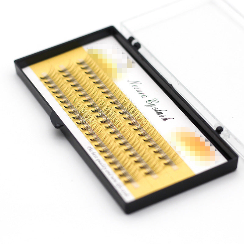 0.1 Thick Single Cluster 10 Scarecrow Planting Grafted False Eyelashes