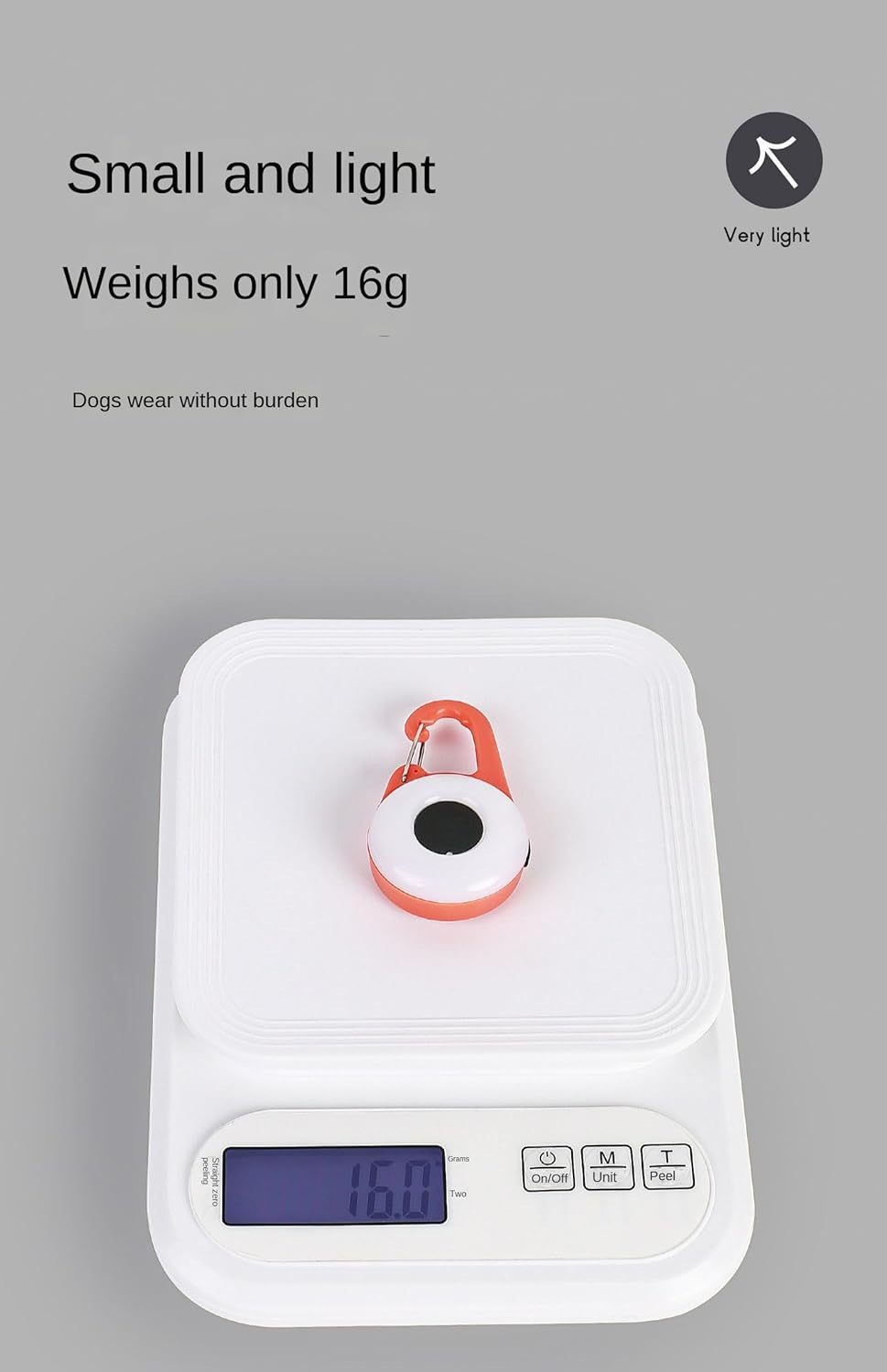 Pet Dog Collar Night Walking Light Walking Dog Light Anti-lost Luminous Pendant LED Small Night Light