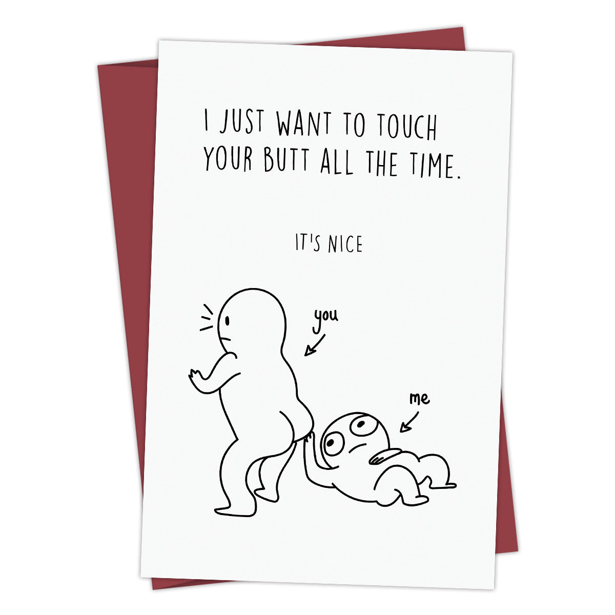 Birthday And Holiday Greeting Card With Envelope Text Card Gift