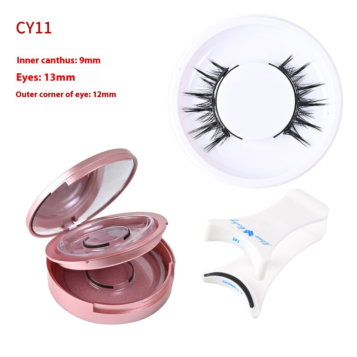Magnetic Glue-free Three False Eyelashes Suit Collection Use Natural Simulation Long-lasting