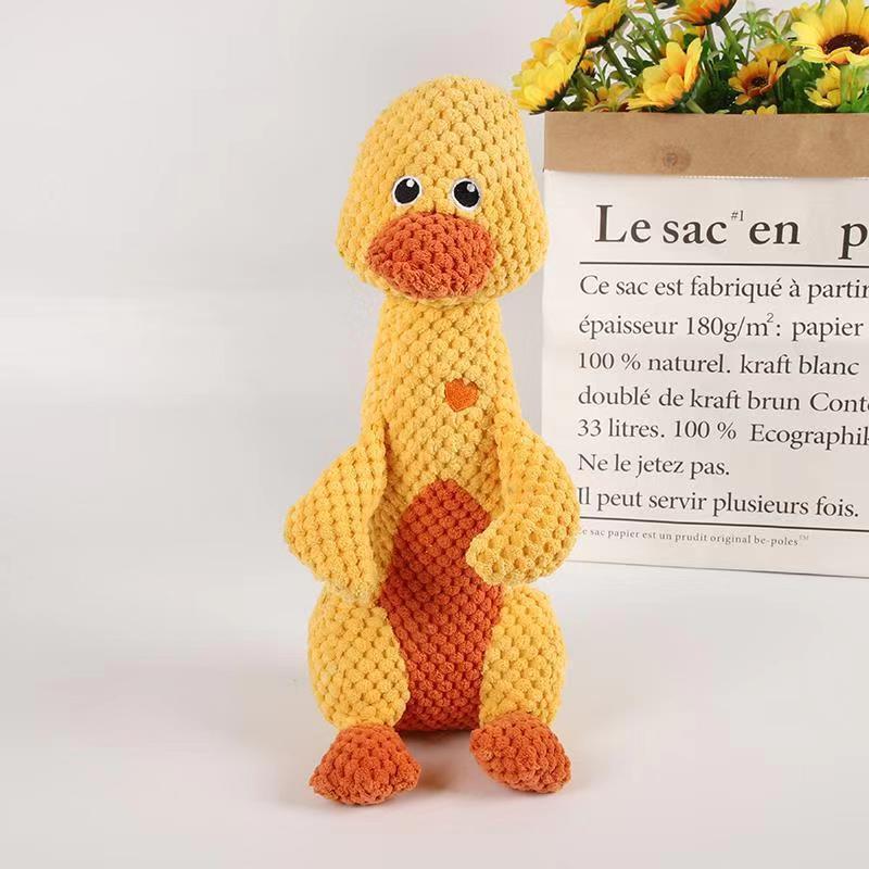 Pet Supplies Plush Toy Molar Long Lasting Corduroy Sounding Doll