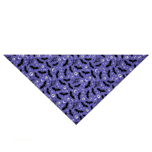 Halloween Saliva Towel Pet Triangle Scarf