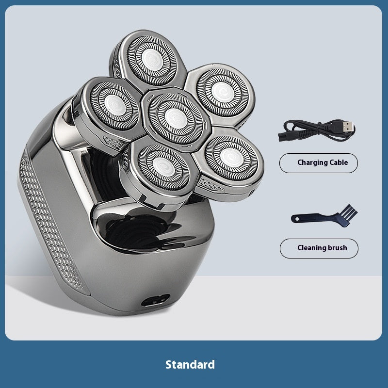 1800 Five-in-one Electric Shaver 5 Heads Shaver Men 4D Fully Washable Hair Clippers