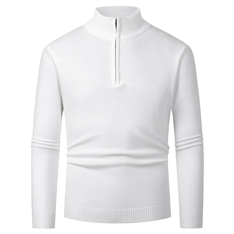 Fashion Trend Half Zipper Sweater