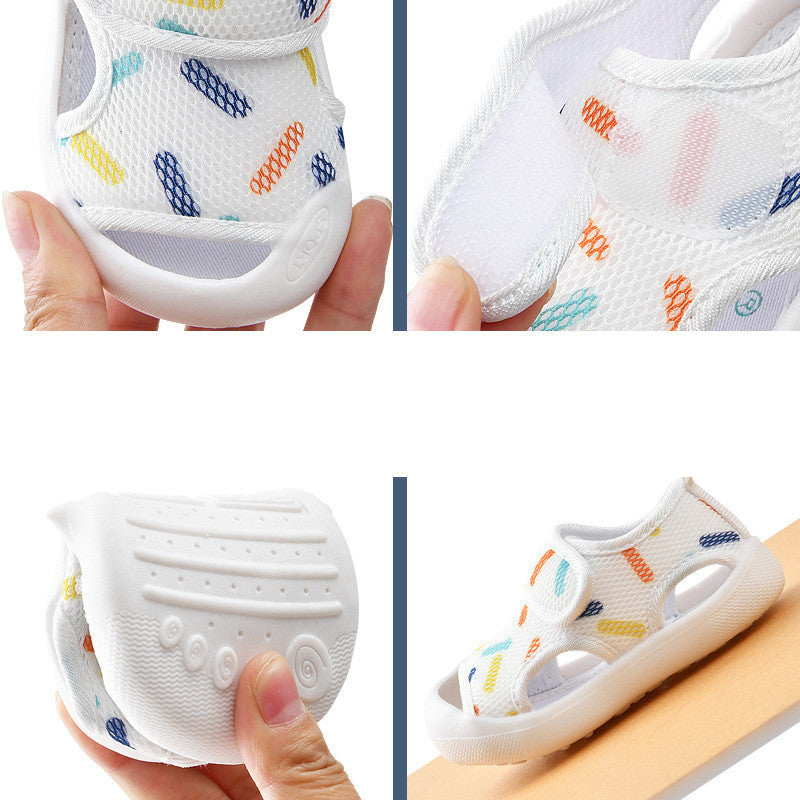 Baby's Summer Soft Bottom Non-slip Mesh Shoes