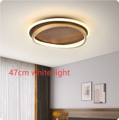 Bedroom Light Creative Japanese Log Room