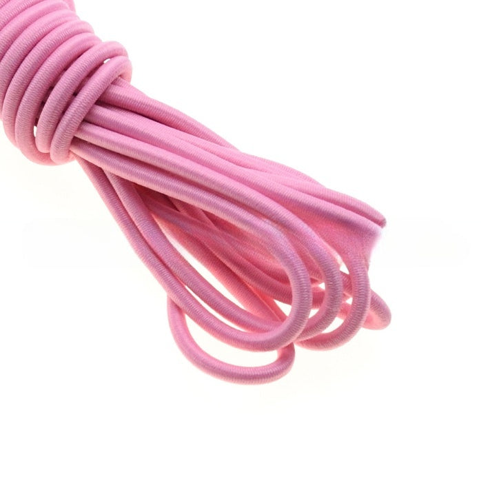 Round Elastic String Cuff Hem Drawstring