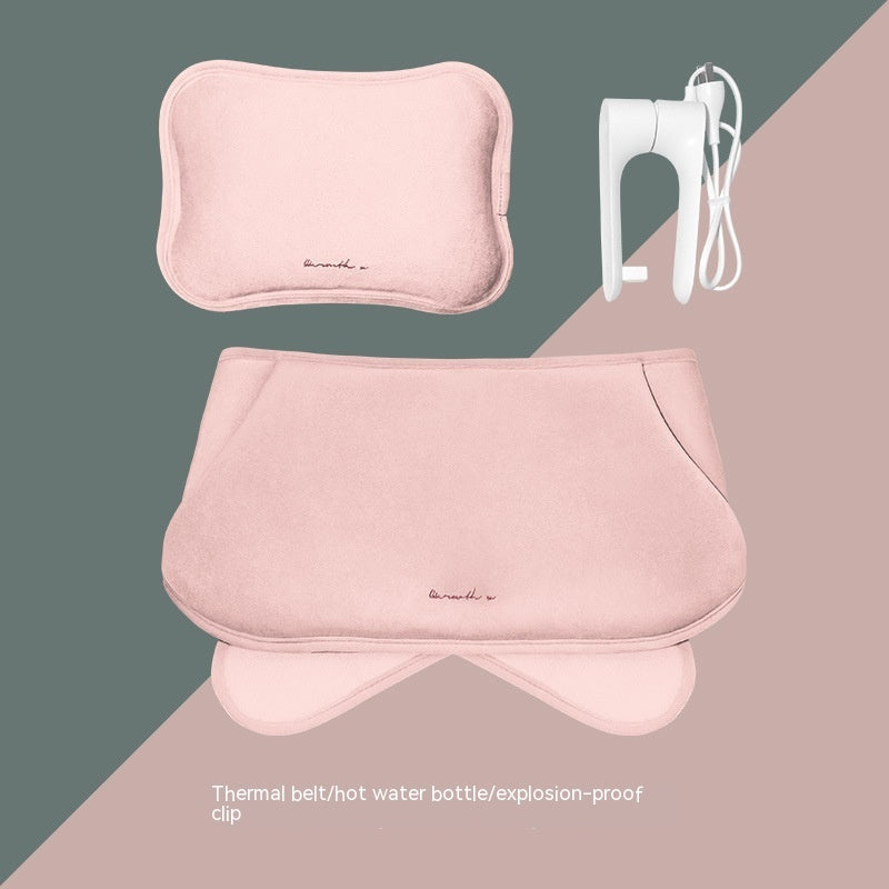 Rechargeable Hand Warmer Belly Cute Plush Explosion-proof Heating Pad Electric Hot Water Bag