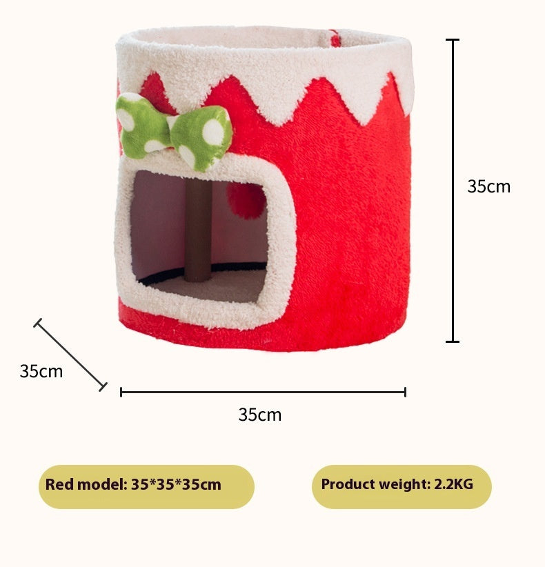 Double Layer Cat Climbing Frame Cat Nest Four Seasons Universal