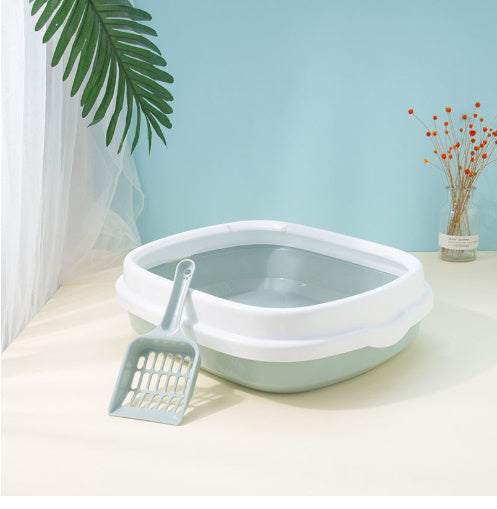 Large Cat Litter Box Detachable Anti-splashing Cat Litter Box Cat Pet Supplies