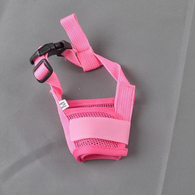 Dog Safety Muzzle Muzzel Adjustable Biting Barking Chewing