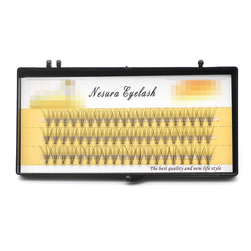 0.1 Thick Single Cluster 10 Scarecrow Planting Grafted False Eyelashes