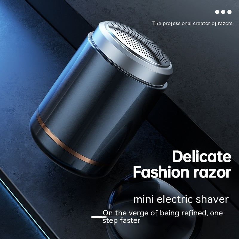 Electric Men's Mini Travel Portable Washable Shaver