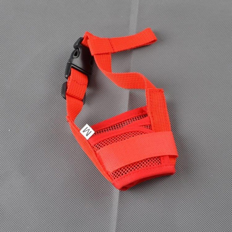 Dog Safety Muzzle Muzzel Adjustable Biting Barking Chewing