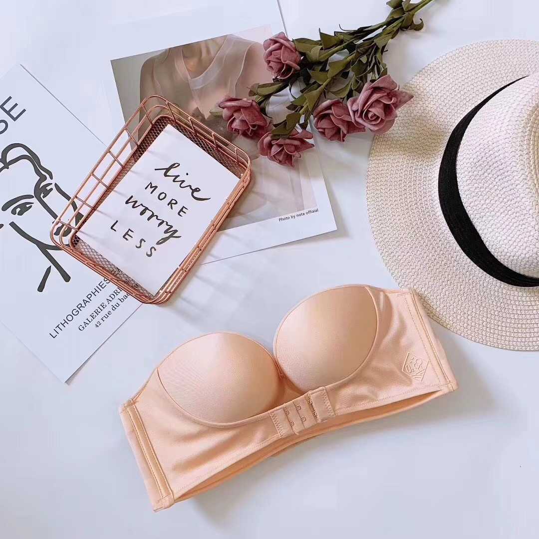 Underwear Women's Non-slip Small Chest Thickened Gather Bra