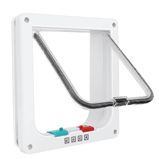 Thin Cat Door For Windows Pet Doors And Sliding Door Safety Pet Door With  Lock Weatherproof Cat Flap For Thin Door