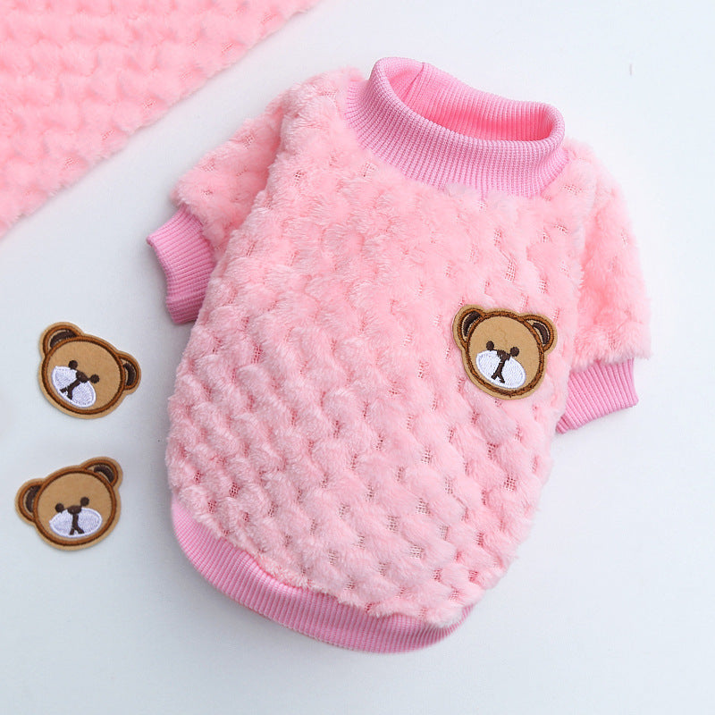 Size Teddy Fighting Pet Dog Cat Clothes