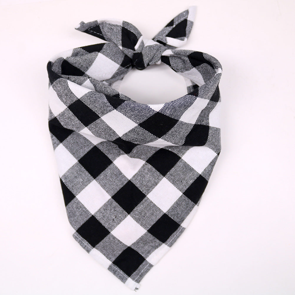 Pet Triangle Towel Big Dog Saliva Towel Classic