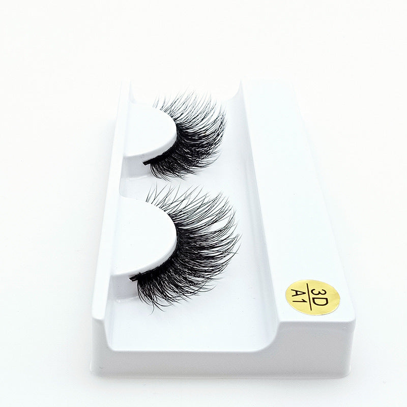 One-pair Package False Eyelashes Soft Three-dimensional Multi-layer Natural