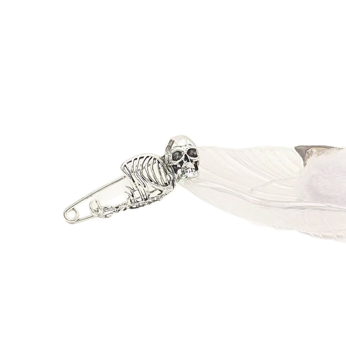 Halloween Vintage Skull Pin Clothes Brooch
